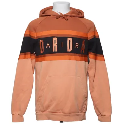 Kapuzenpullover (Orange, Schwarz) von Jordan Baumwolle, Polyester