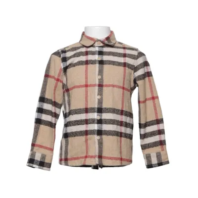 Flanellen overhemd (Beige, Meerkleurig) van Burberry Katoen