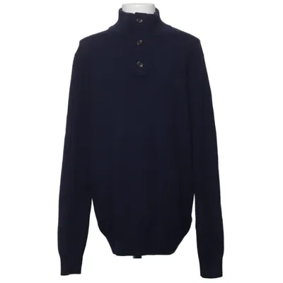 Pull-over (Bleu) de Polo Ralph Lauren Cuir, Laine