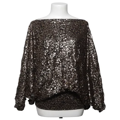 Top (Schwarz, Gold) von Vintage Dressing Viskose