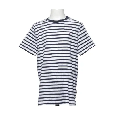 T-shirt (Bleu, Blanc) de Tommy Hilfiger Coton