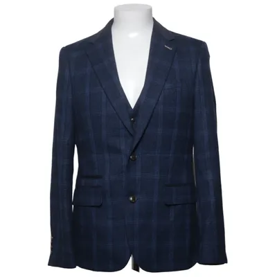 Blazer (Blå) fra Harry Brown Polyester, Viscose