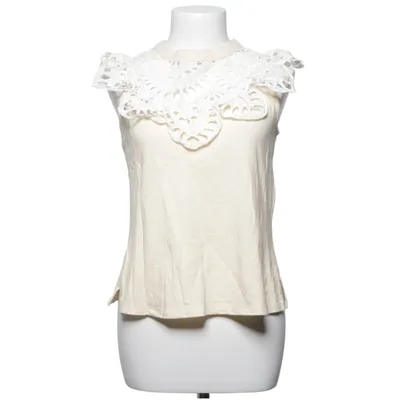 Haut (Beige, Blanc) de See by Chloé Coton, Élasthane