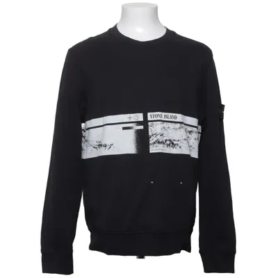 Sweatshirt (Zwart) van Stone Island Katoen