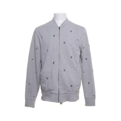 Cardigan (Grijs) van Tommy Hilfiger Katoen, Elastaan