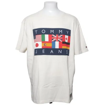 T-shirt (Beige, Flerfärgad) från Tommy Hilfiger Jeans Bomull