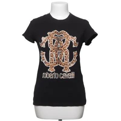 T-shirt (Noir) de Roberto Cavalli Coton, Élasthane