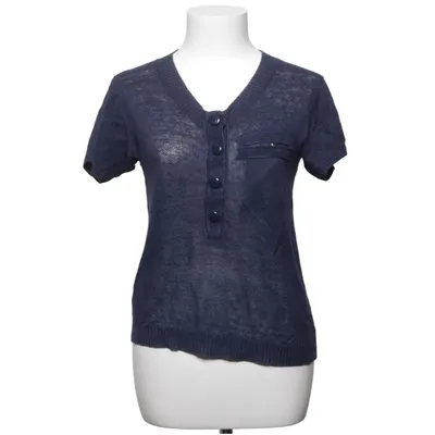 Haut (Bleu) de Chloé Coton, Lin