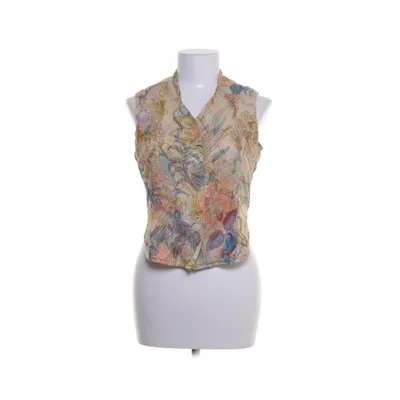 Vest (Beige, Multicolored) from Kenzo Cotton, Linen