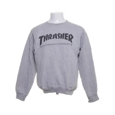Collegetröja (Grå) från Thrasher Bomull, Polyester