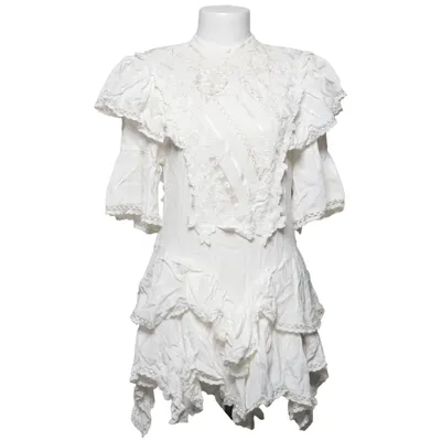 Klänning (Vit) från Isabel Marant Nylon, Silke, Viskos