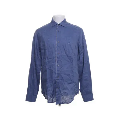Shirt (Blauw) van Emporio Armani Linnen