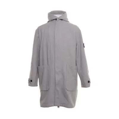 Coat (Beige) from Stone Island Nylon, Wool
