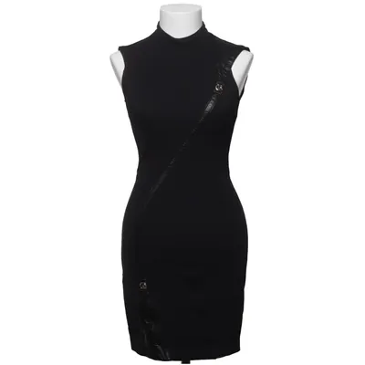 Robe (Noir) de Versace Jeans Élasthane, Polyamide