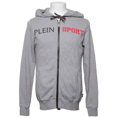 Capuchon sweater (Grijs) van Philipp Plein Katoen