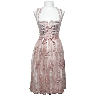Dirndl (Pink, Beige) from Krüger Madl Cotton, Polyester