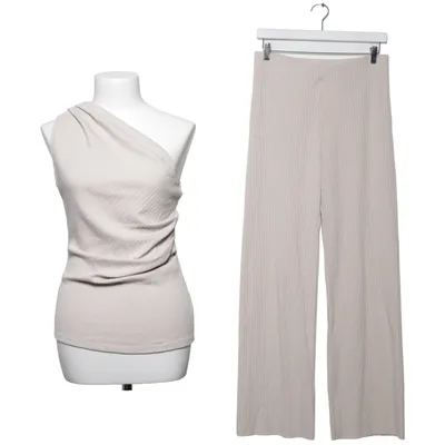Set (Beige) from Zara Cotton, Elastane, Polyester