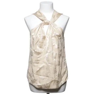 Halternecktopp (Beige) från Isabel Marant Bomull, Viskos