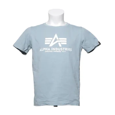 T-shirt (Grijs) van Alpha Industries Katoen