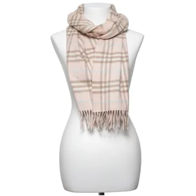 Écharpe (Rose, Beige, Gris) de Burberry Cachemire, Laine