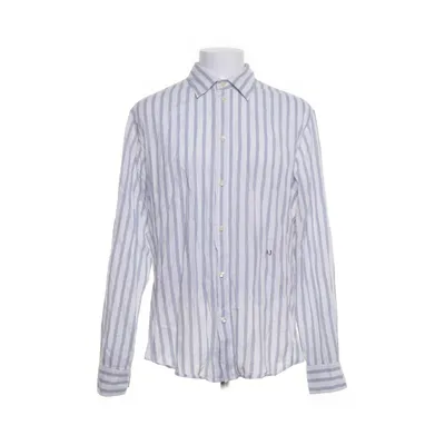 Shirt (White, Blue) from Armani Jeans Cotton