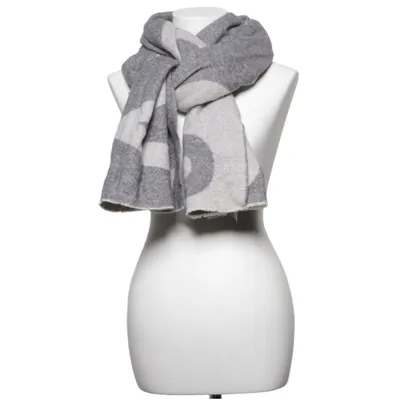 Scarf (Gray) from Acne Studios Polyamide, Wool