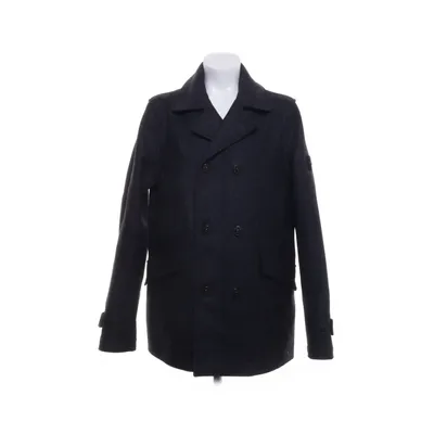 Erwt jas (Blauw, Zwart) van Stone Island Junior Katoen, Nylon, Wol