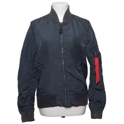 Bomberjakke (Blå, Grå) fra Alpha Industries Polyamid