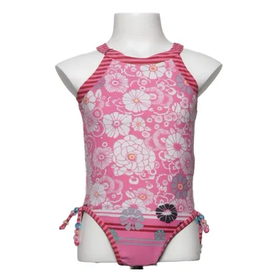 Baddräkt (Rosa, Vit, Flerfärgad) från Kenzo Kids Elastan, Polyester