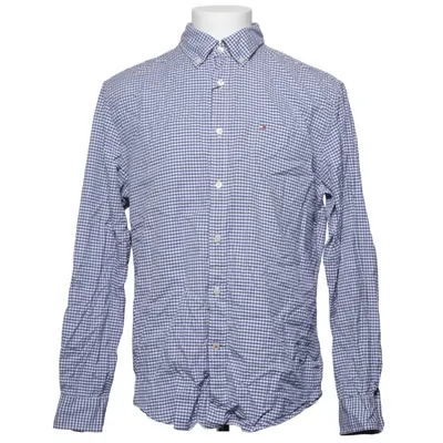 Chemise (Bleu, Blanc) de Tommy Hilfiger Coton