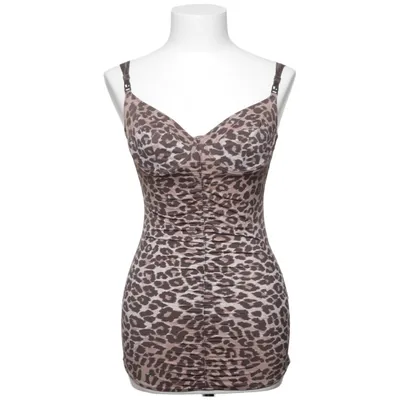 Chemise longue (Marron) de Dolce & Gabbana Underwear Élasthane, Polyamide