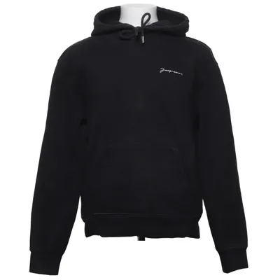 Sweat à capuche (Noir) de Jacquemus Coton biologique