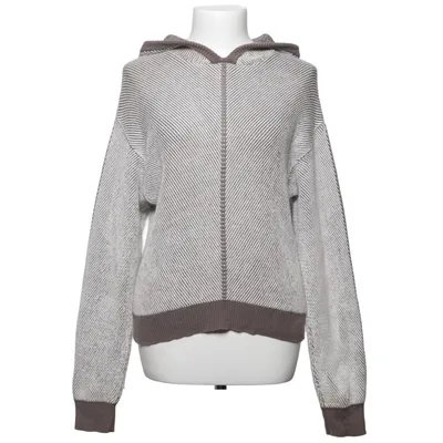 Hættetrøje (Grå, Hvid) fra T by Alexander Wang Bomuld, Elastan, Polyamid