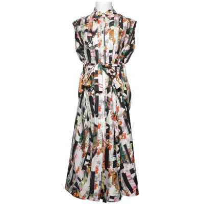 Robe chemise (Multicolore) de Burberry Soie