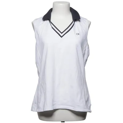 Topp (Vit) från Calvin Klein Golf Elastan, Ekologisk bomull, Återvunnen polyester