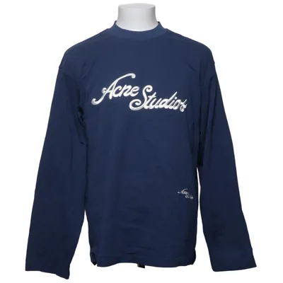 Langarmshirt (Blau) von Acne Studios Baumwolle