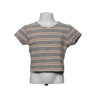 T-shirt (Beige, Weiß, Rot) von Burberry Baumwolle, Elasthan