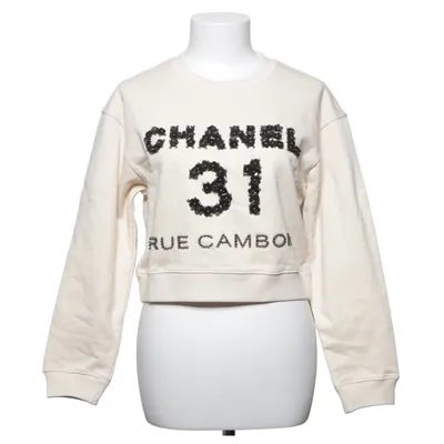 Collegetröja (Beige) från Chanel Bomull