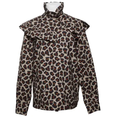 Blouse (Beige, Marron, Noir) de MSGM Coton