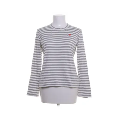 Långärmad t-shirt (Grå, Vit) från Comme des Garçons PLAY Bomull