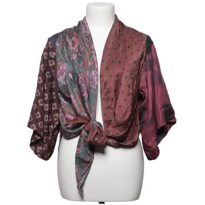Crop top (Pink, Multicolored) from Maison Martin Margiela by H&M Silk