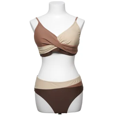 Bikini (Brun, Beige) Elastan, Polyester