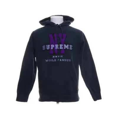 Huvtröja (Blå) från Supreme Bomull