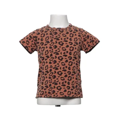 T-shirt (Beige, Noir) de The Striped Cat Élasthane, Coton biologique