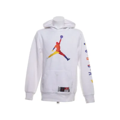 Huvtröja (Vit) från Jordan Bomull, Polyester