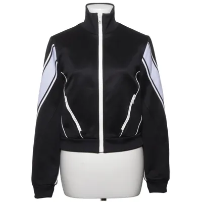 Sports jacket (Black, White) from Gucci Cotton, Polyamide, Polyester