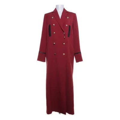 Manteau (Rouge) de Versus Versace Laine, Cuir