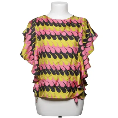 Top (Gul, Pink, Flerfarvet) fra Marni Silke