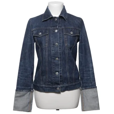 Veste en jean (Bleu) de Helmut Lang Coton