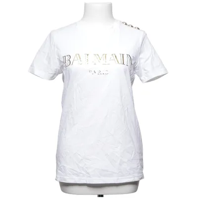 T-shirt (Blanc) de Balmain Coton